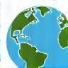 Globe icon representing global reach