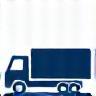 Logistics truck icon